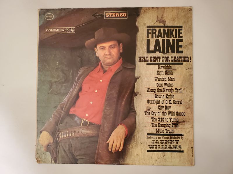 Frankie Laine Hell Bent for Leather! vinyl record